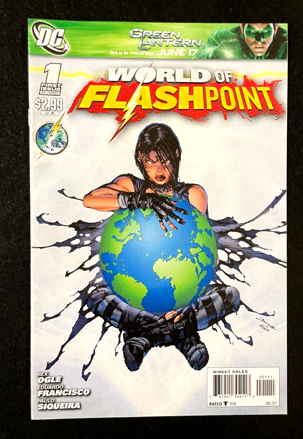 World of Flashpoint #1-3 Complete Set (2011) DC Comics
