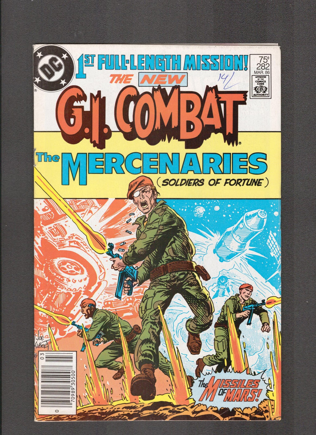 G.I. Combat #282 (1986) Joe Kubert DC Comics