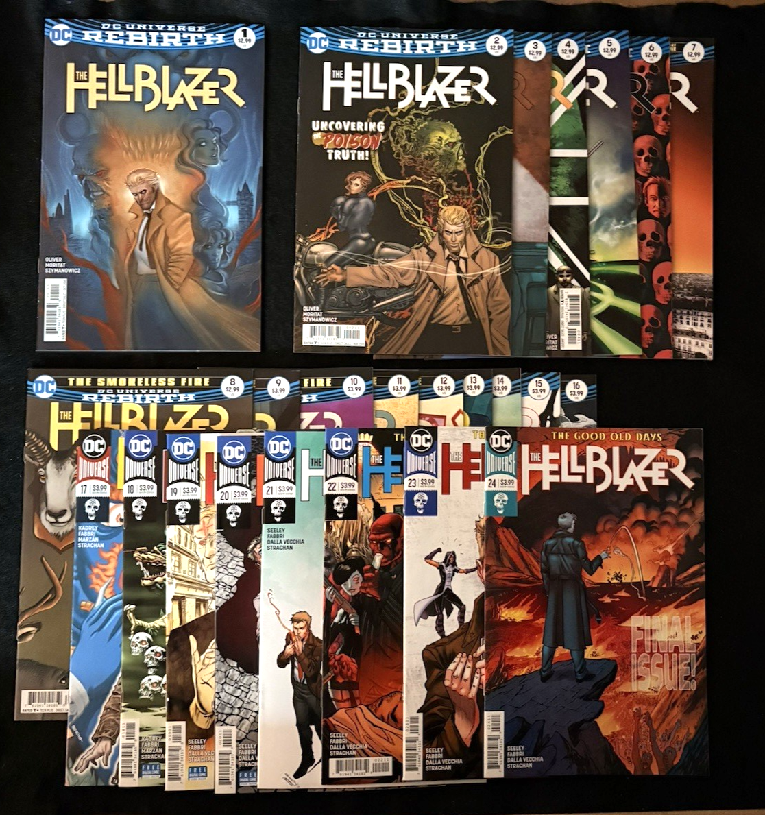 Hellblazer #1-24 (2016/18) Complete Set of 24 DC Comics