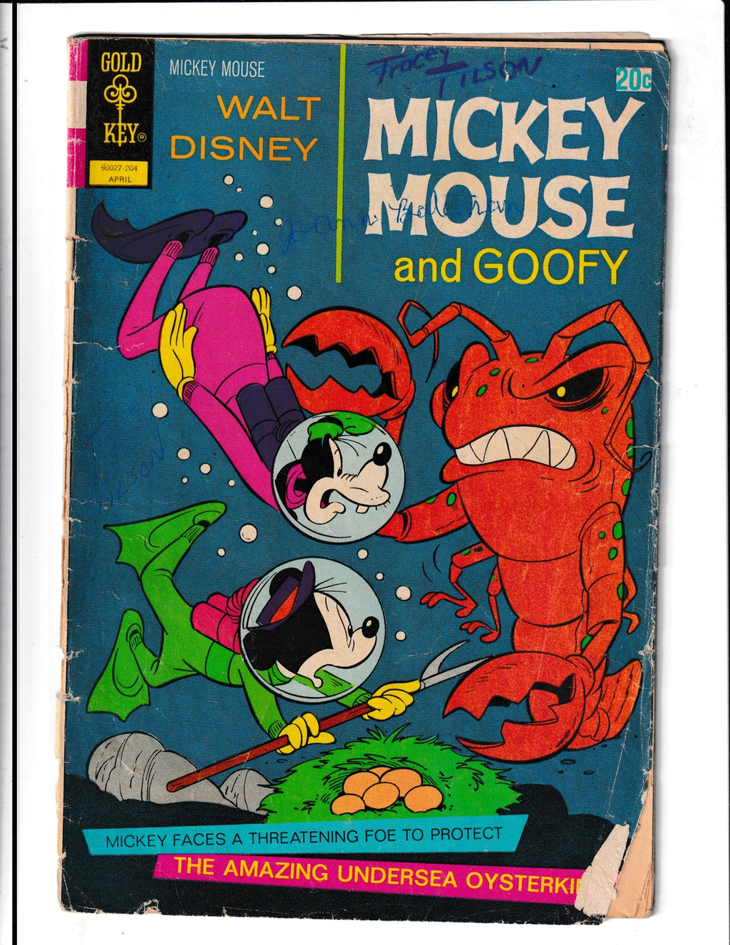 Mickey Mouse #135 (1972) Gold Key Comics