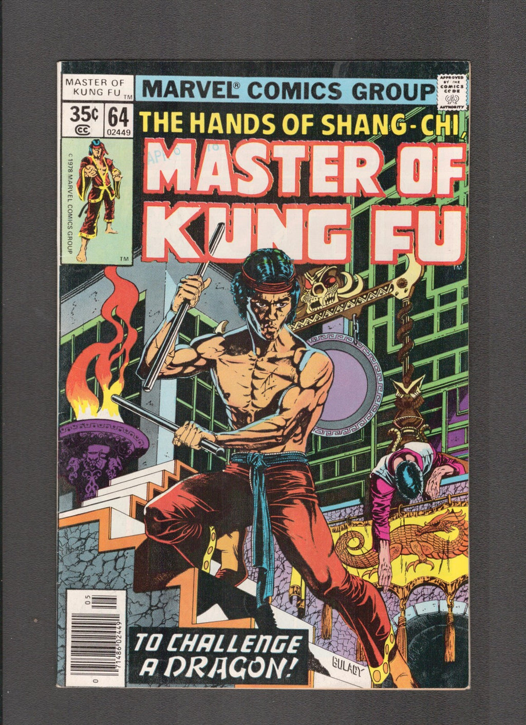 Master of Kung-Fu #64 (1978) Mike Zeck, Archie Goodwin Marvel Comics