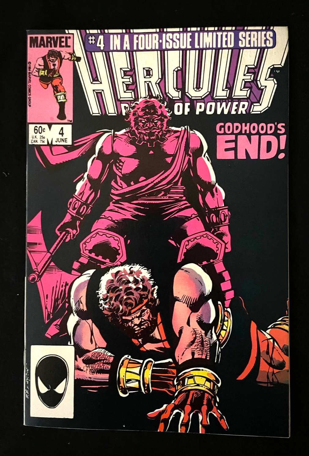 Hercules: Prince of Power - Complete Set of 4 #1-4 (1984) Marvel