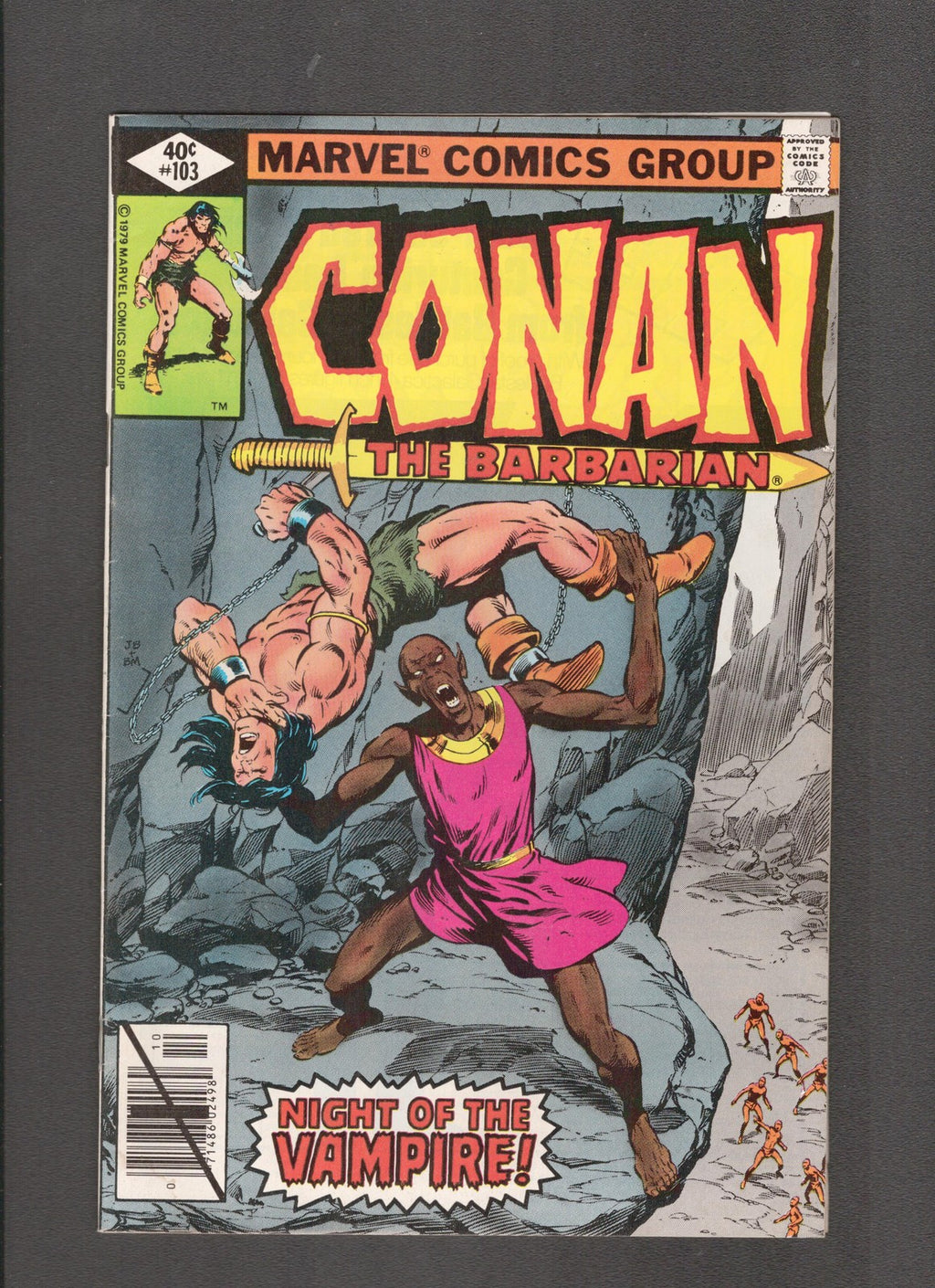 Conan the Barbarian #103 (1979) Ernie Chan Joe Rosen John Buscema Marvel Comics