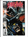 Sabretooth #3 (1993) Death Run Wolverine Marvel Comics