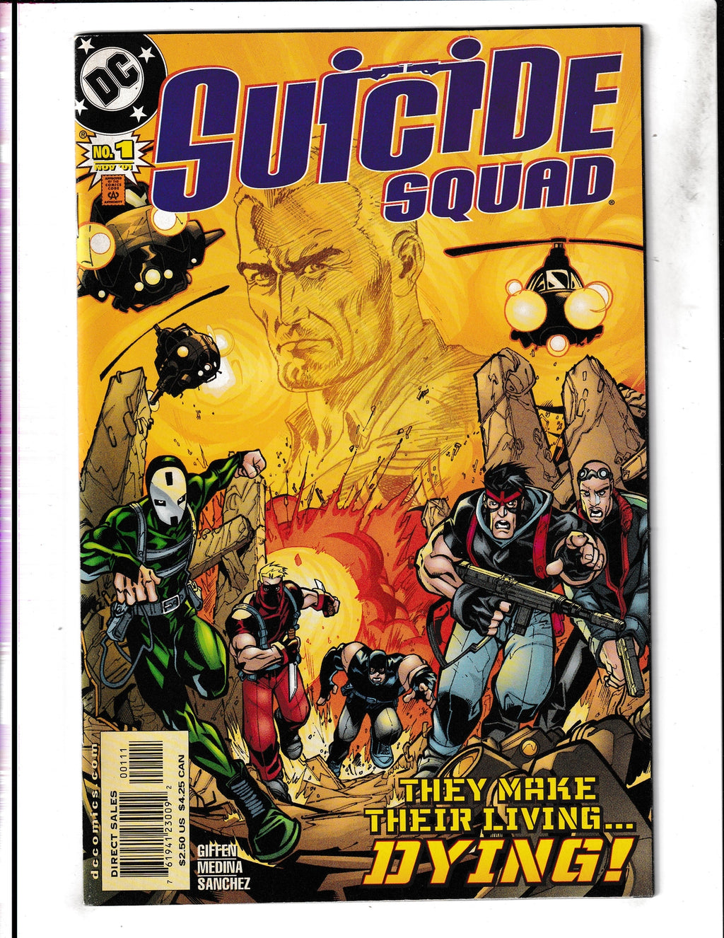 Suicide Squad #1 (2001) Death of Multi-Man DC Comics