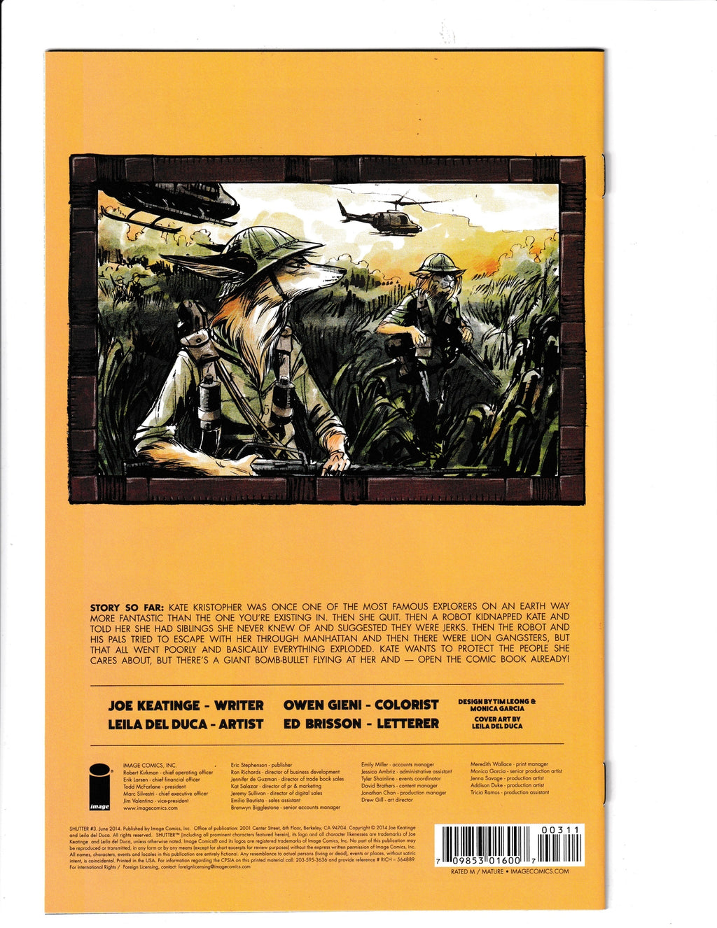 Shutter #3 (2014)Image Comics