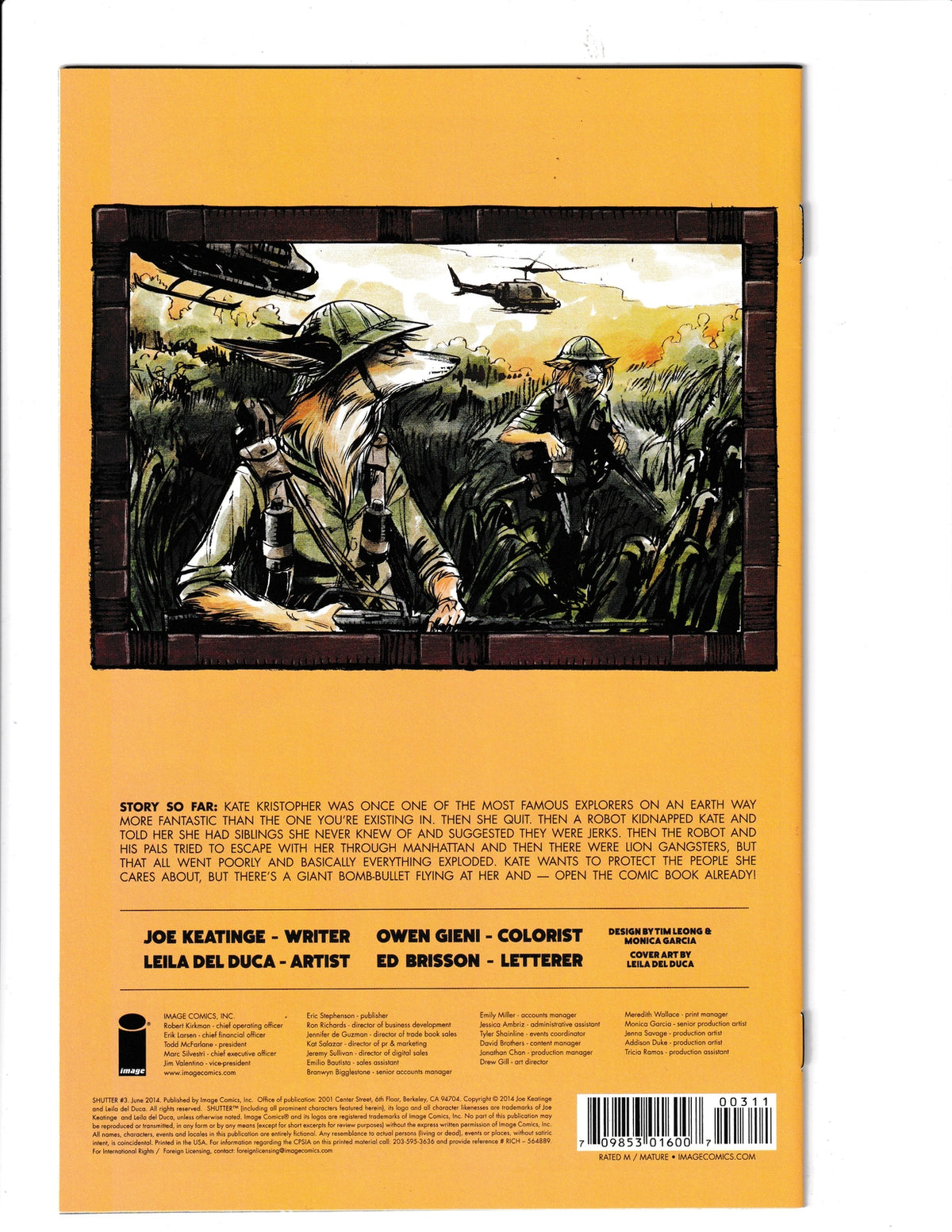 Shutter #3 (2014)Image Comics