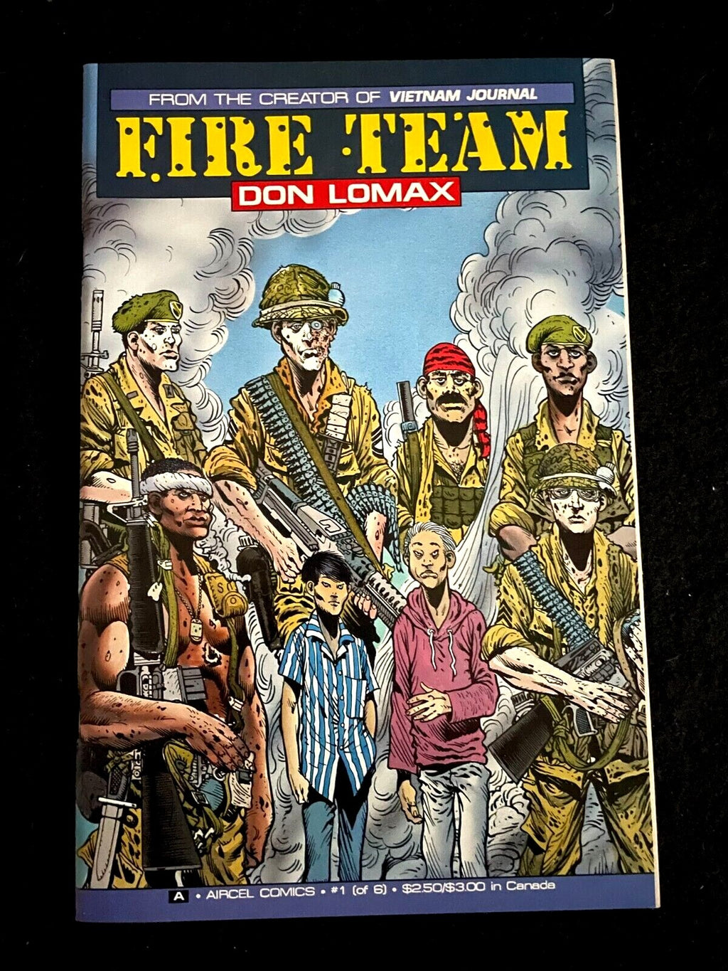 Fire Team #1 1990 - Aircel Comics - HIGHER GRADE