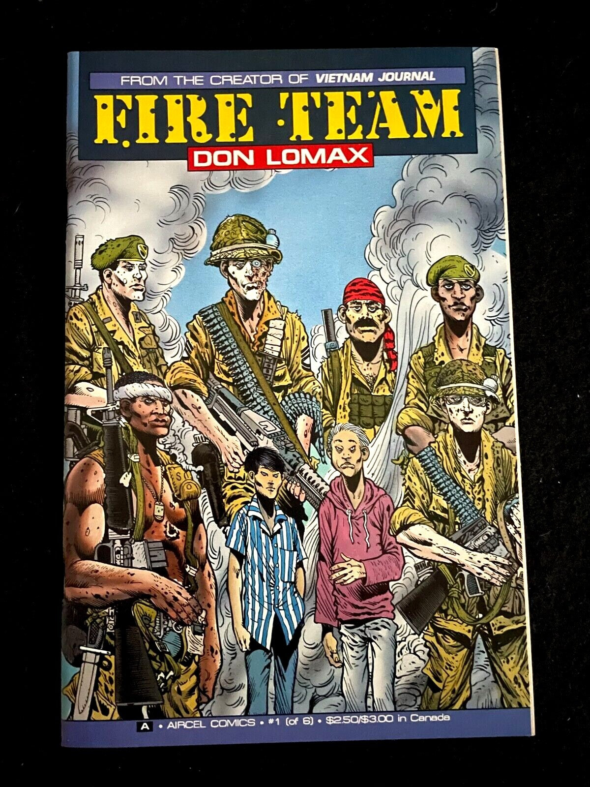 Fire Team #1 1990 - Aircel Comics - HIGHER GRADE