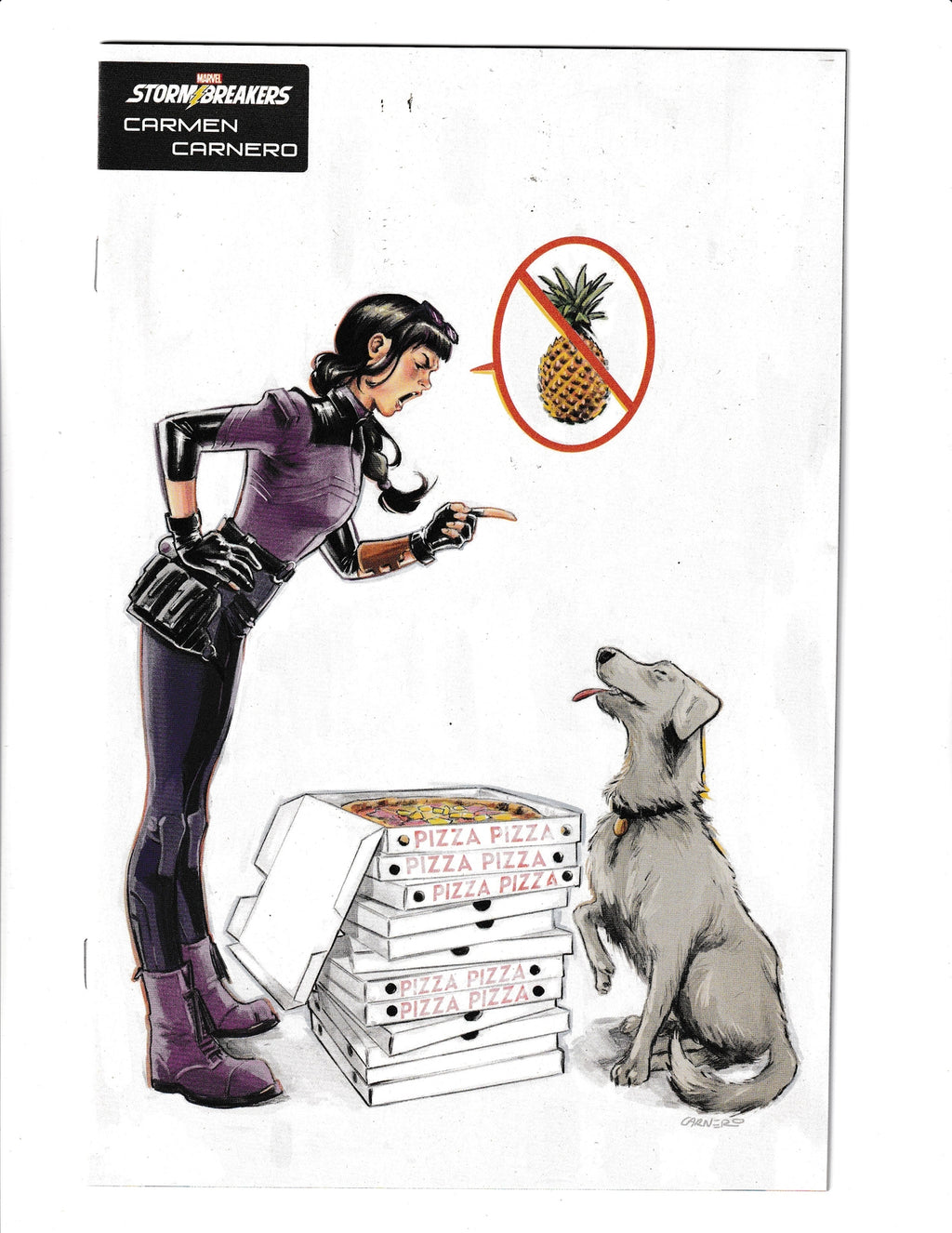 Hawkeye: Kate Bishop #4 (2022) Carmen Carnero Stormbreakers Marvel Comics