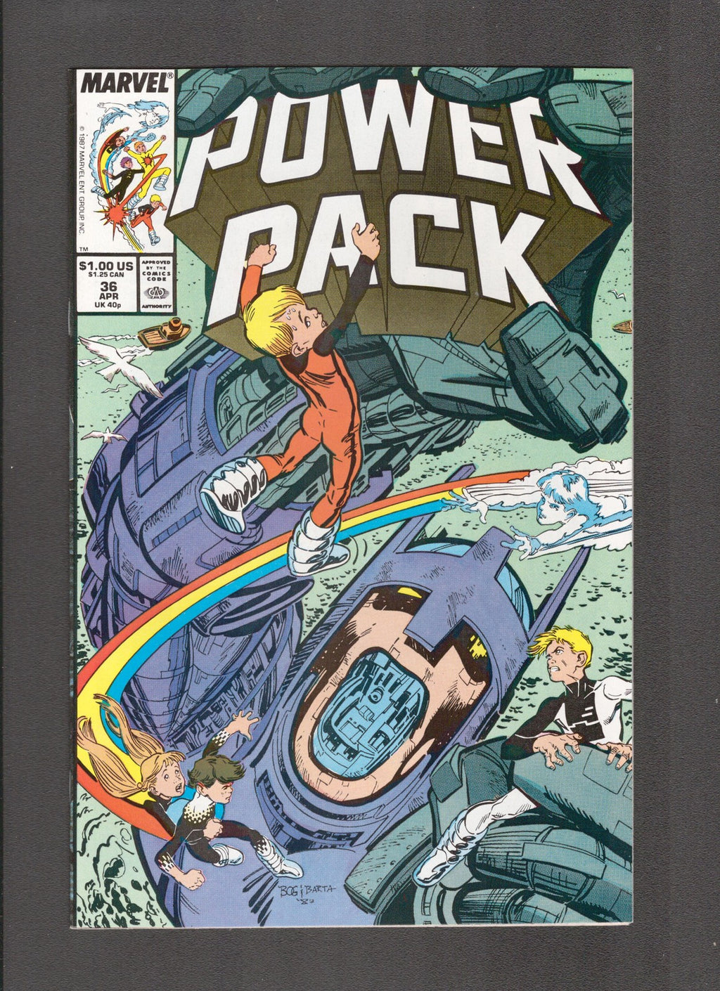 Power Pack #36 (1988) Higher Grade Marvel Comics