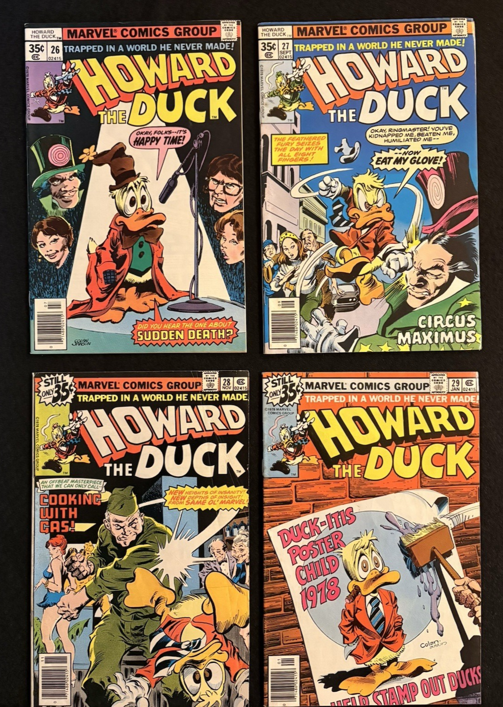 Howard the Duck Complete Set #1-33 and Annual #1 Marvel 1976-79