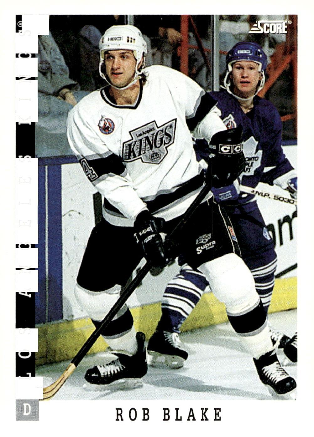 1993-94 Score #236 Rob Blake Hockey Los Angeles Kings