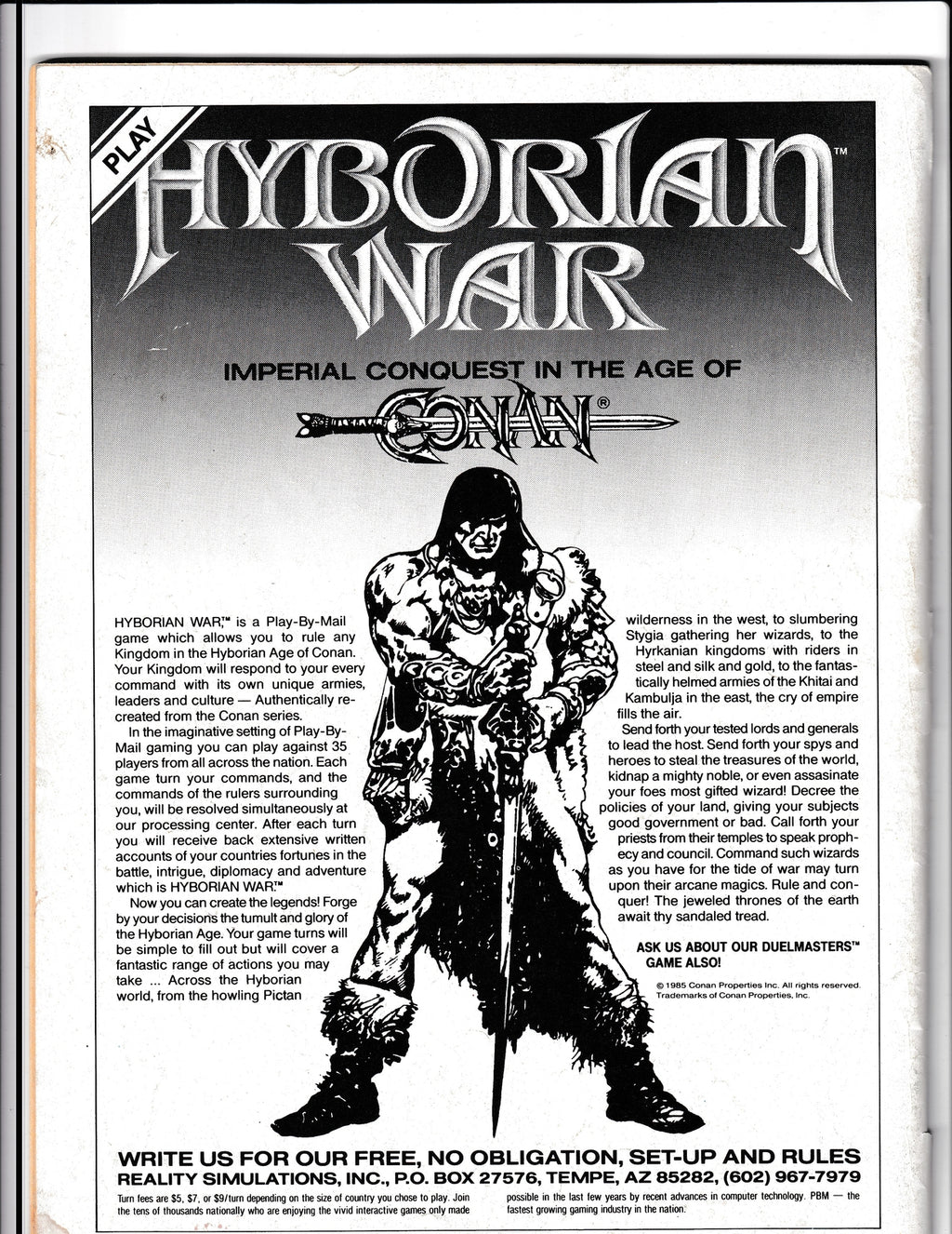 Conan Saga #49 (1991) Newsstand edition Marvel Comics SKU:227