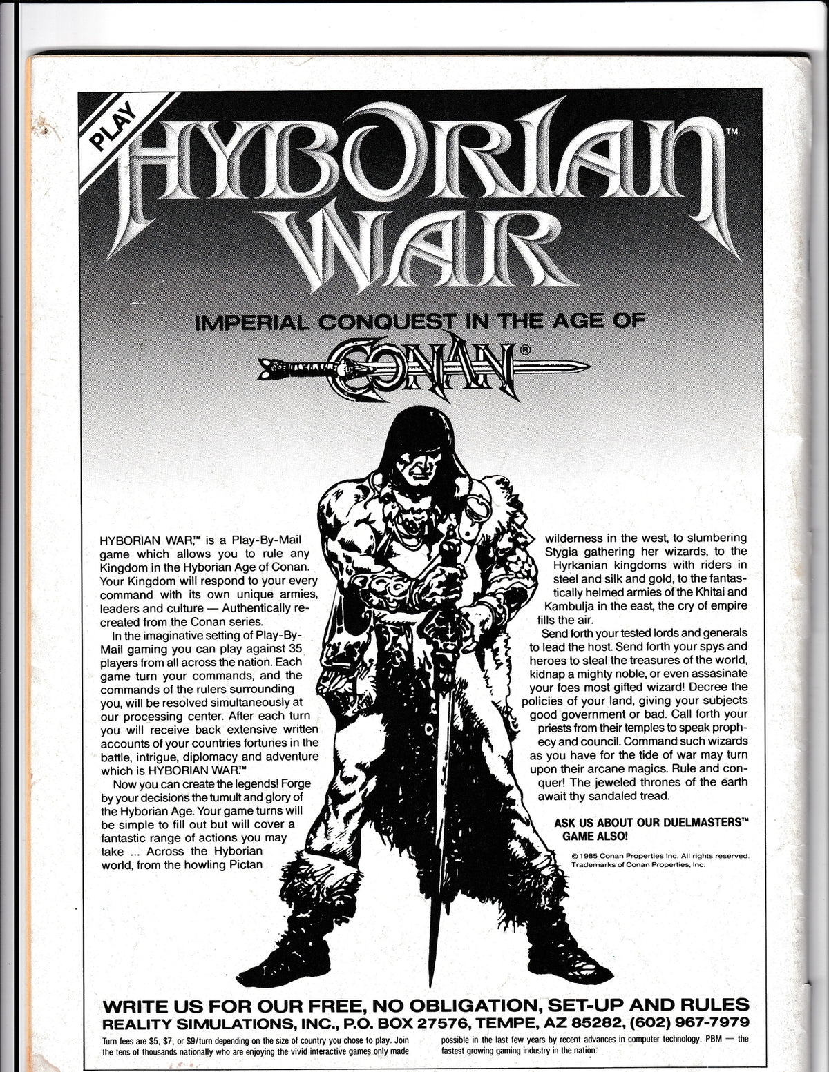Conan Saga #49 (1991) Newsstand edition Marvel Comics SKU:227