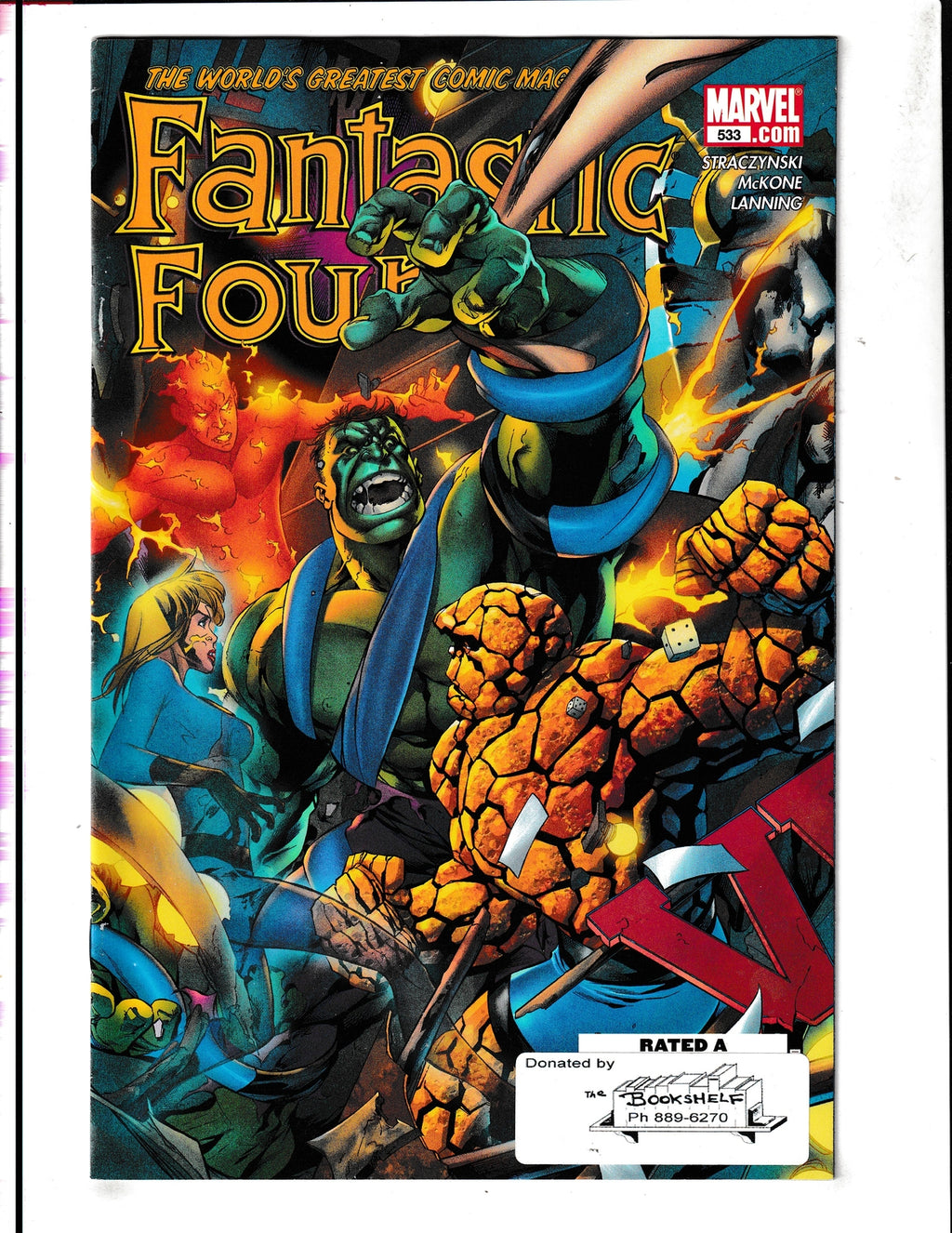 Fantastic Four #533 (2006) Marvel Comics
