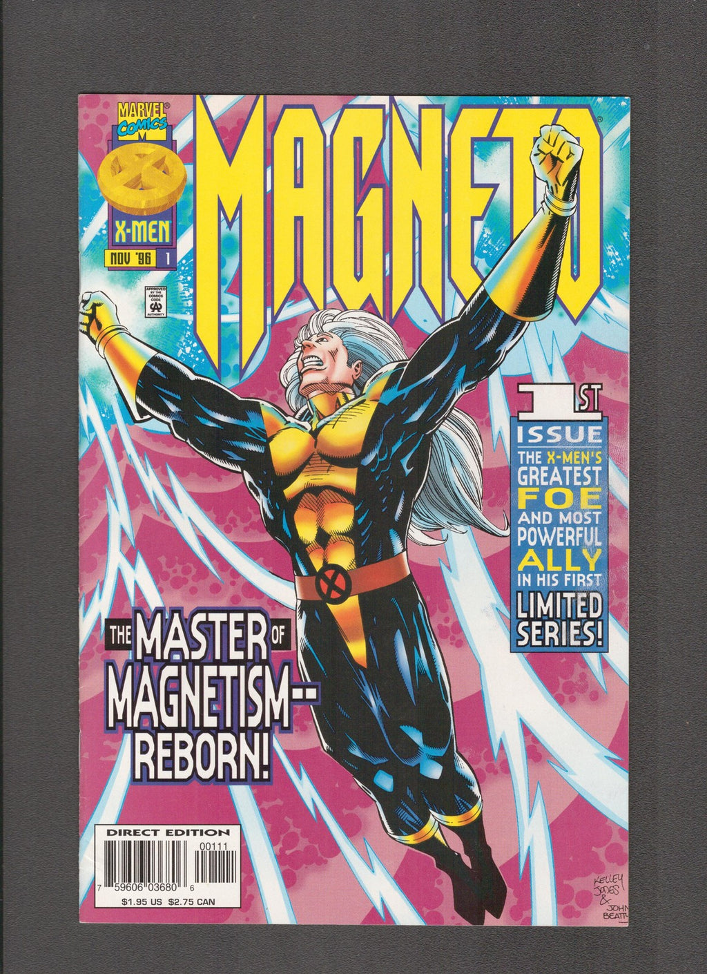 Magneto #1 (1996) Kelley Jones Cover Marvel Comics