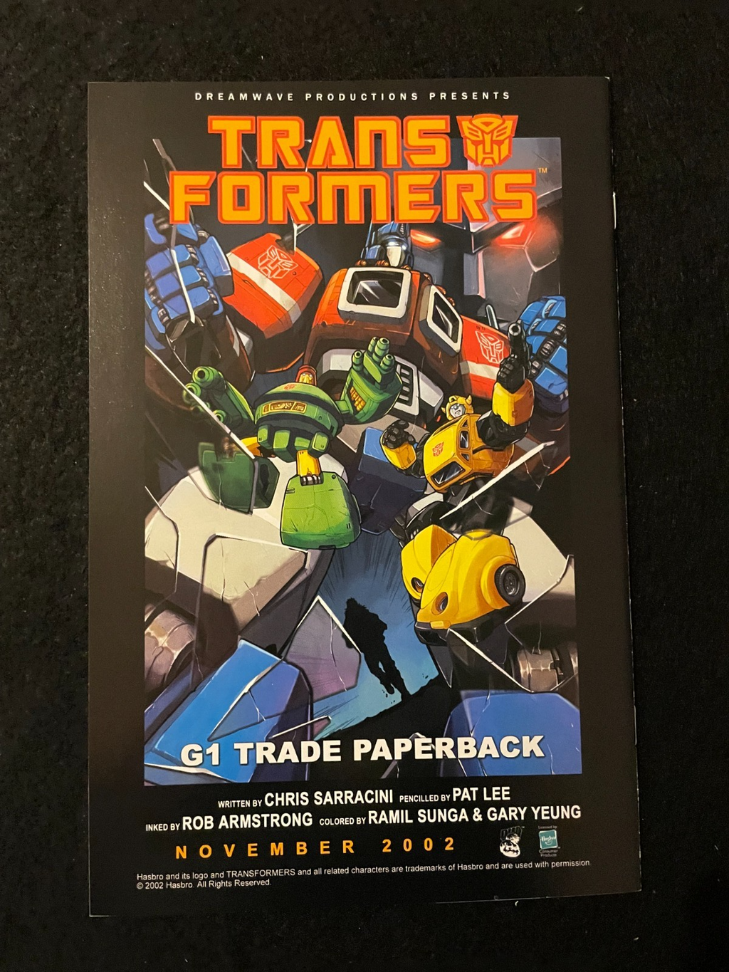Transformers: Generation One - Complete Set of 6 #1-6 (2002) Dreamwave