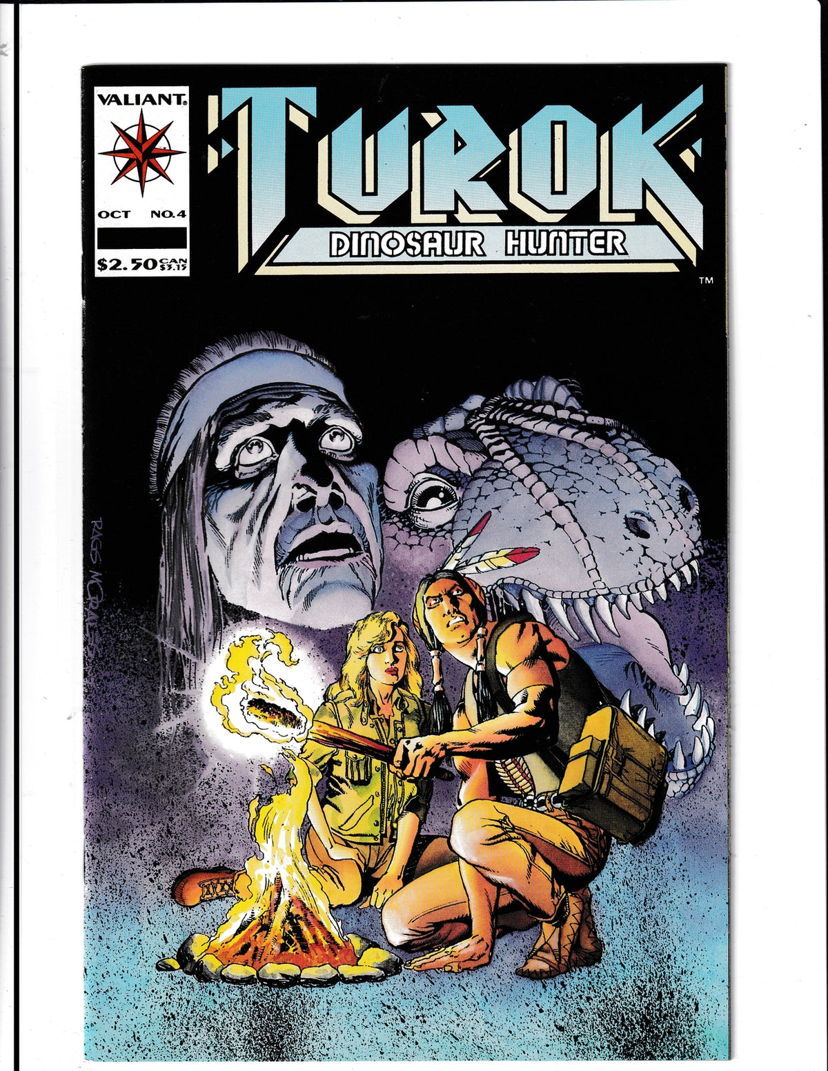 Turok: Dinosaur Hunter #4 (1993) Higher Grade Valiant Comics