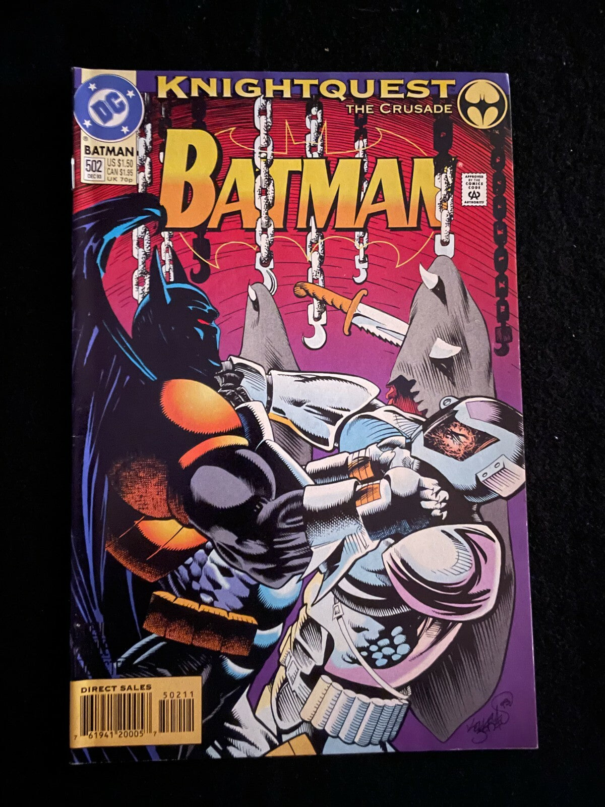 BATMAN #502 Dec 1993 HIGH GRADE