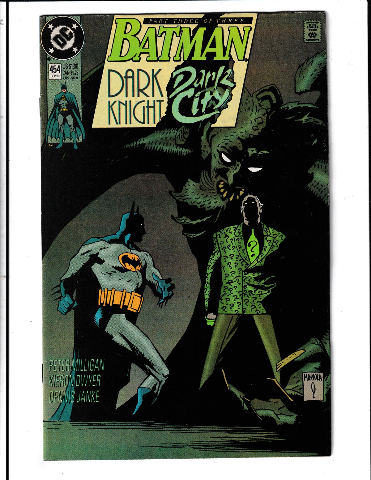 Batman #454 (1990) DC Comics