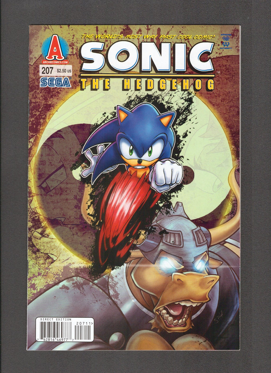Sonic the Hedgehog #207 (2010) Patrick Spaziante, Ian Flynn Archie Comics