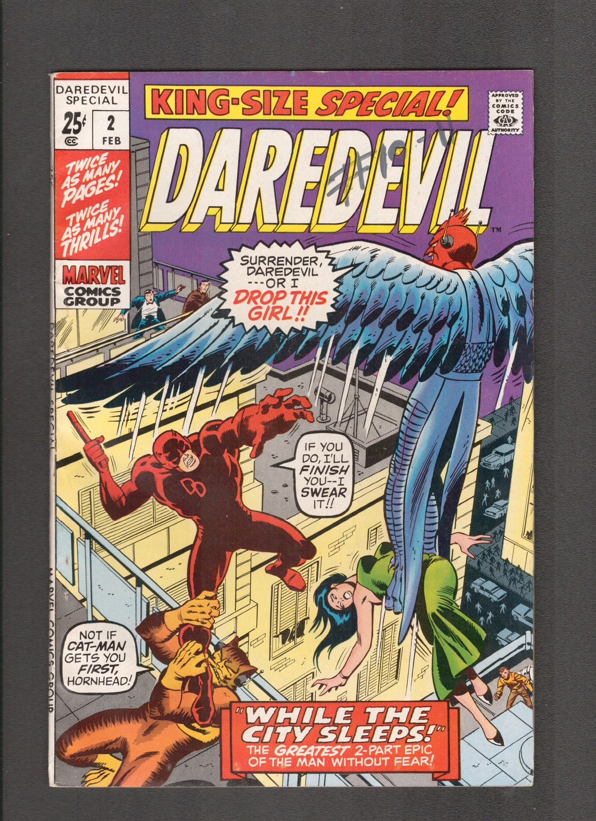 Daredevil King-Size Special #2 (1971) Marvel Comics