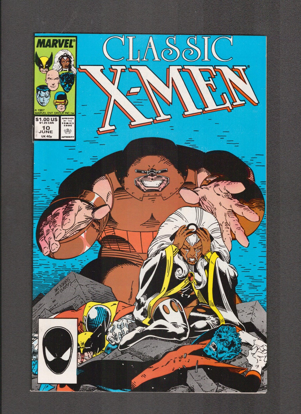 Classic X-Men #10 (1987) John Bolton, Chris Claremont Marvel Comics
