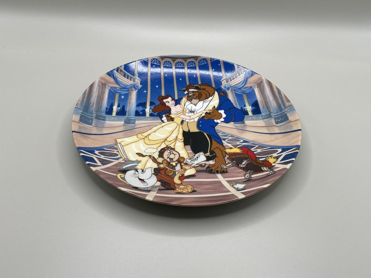 1992 Knowles Disney Collector Plate - Beauty and the Beast "Love's First Dance"