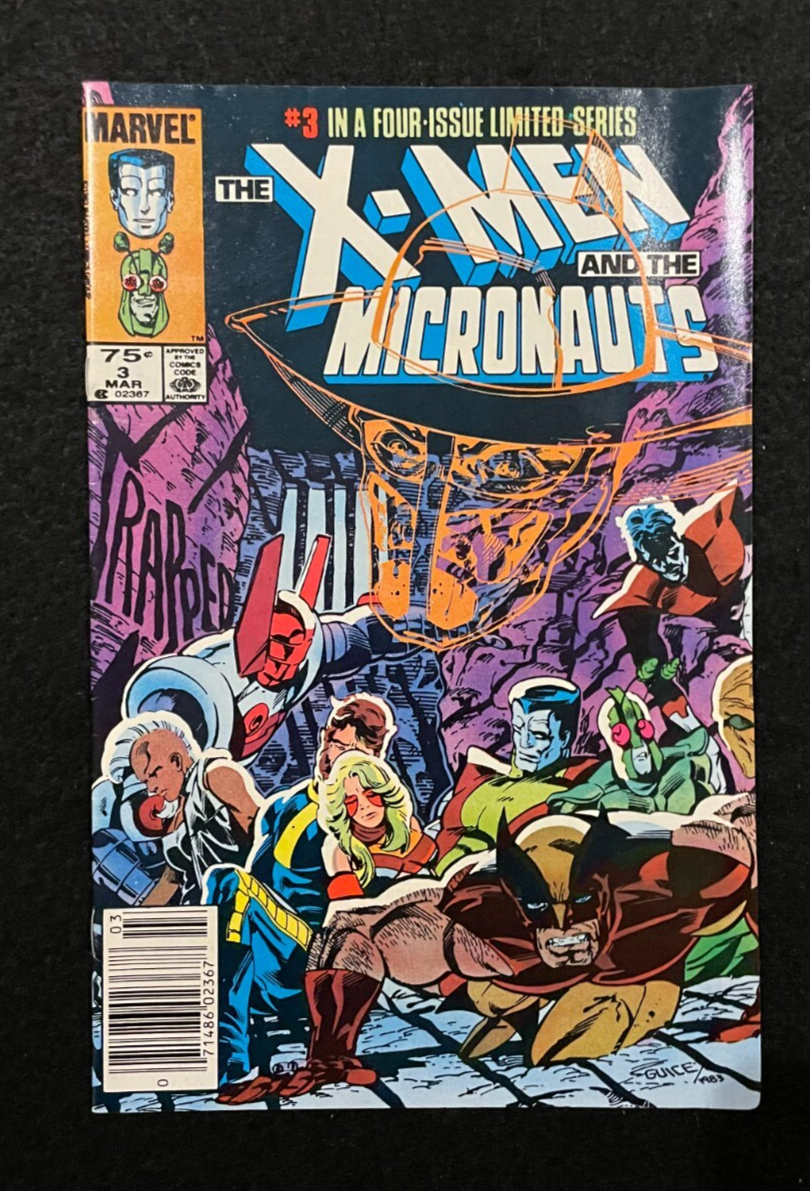 X-Men and the Micronauts - Complete Set of 4 - #1-4 (1984) Marvel Comics