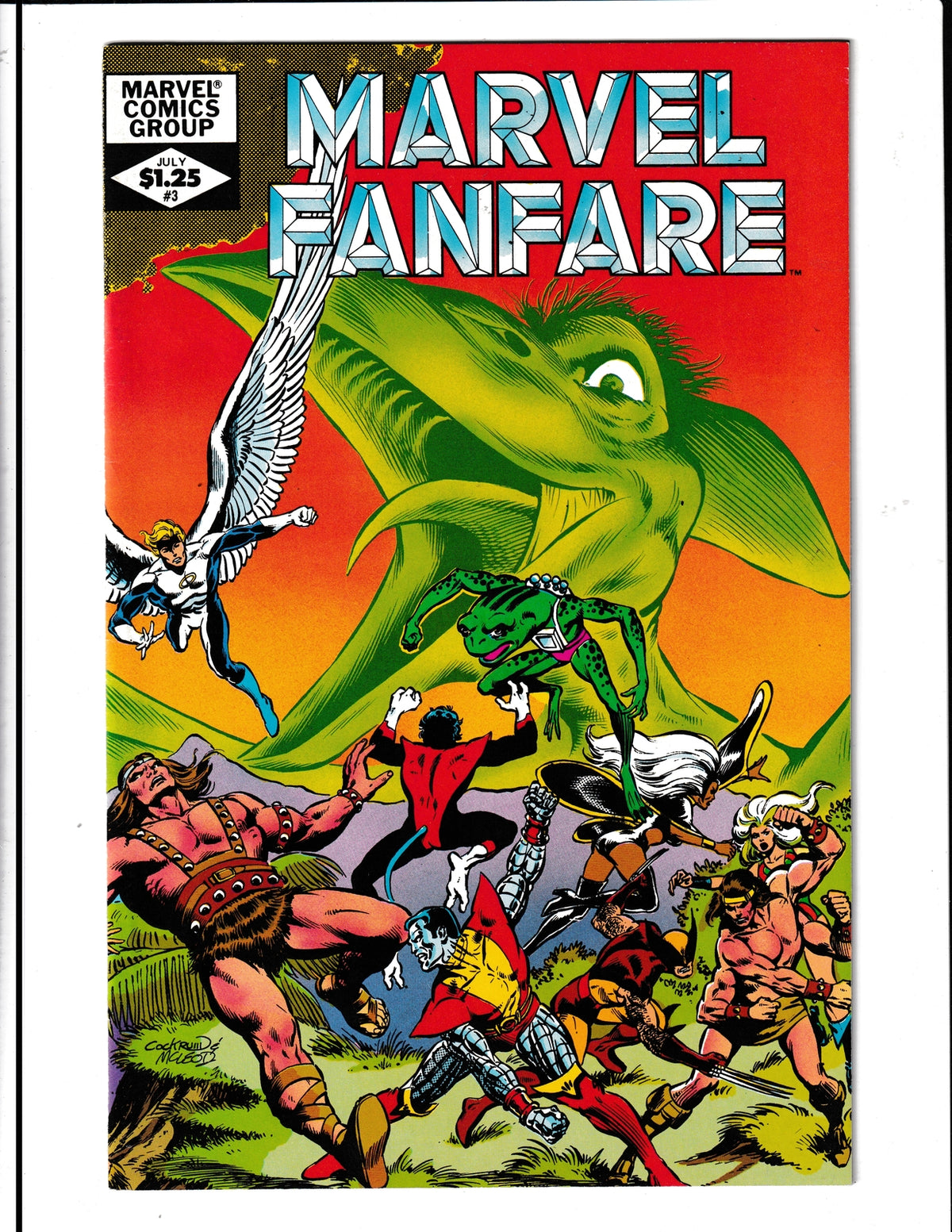 Marvel Fanfare  #3 (1982) Marvel Comics