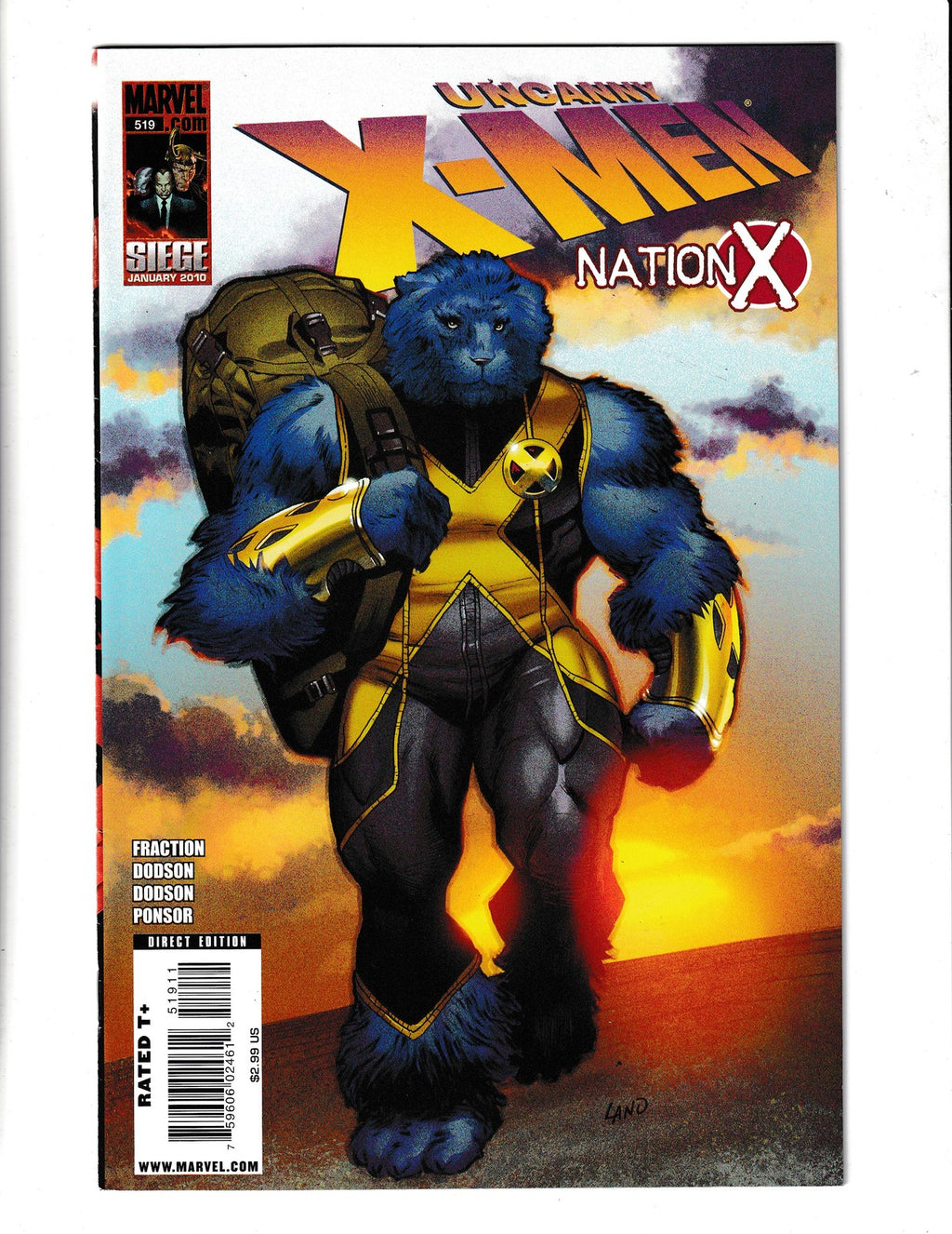 Uncanny X-Men #519 (2010) Marvel Comics