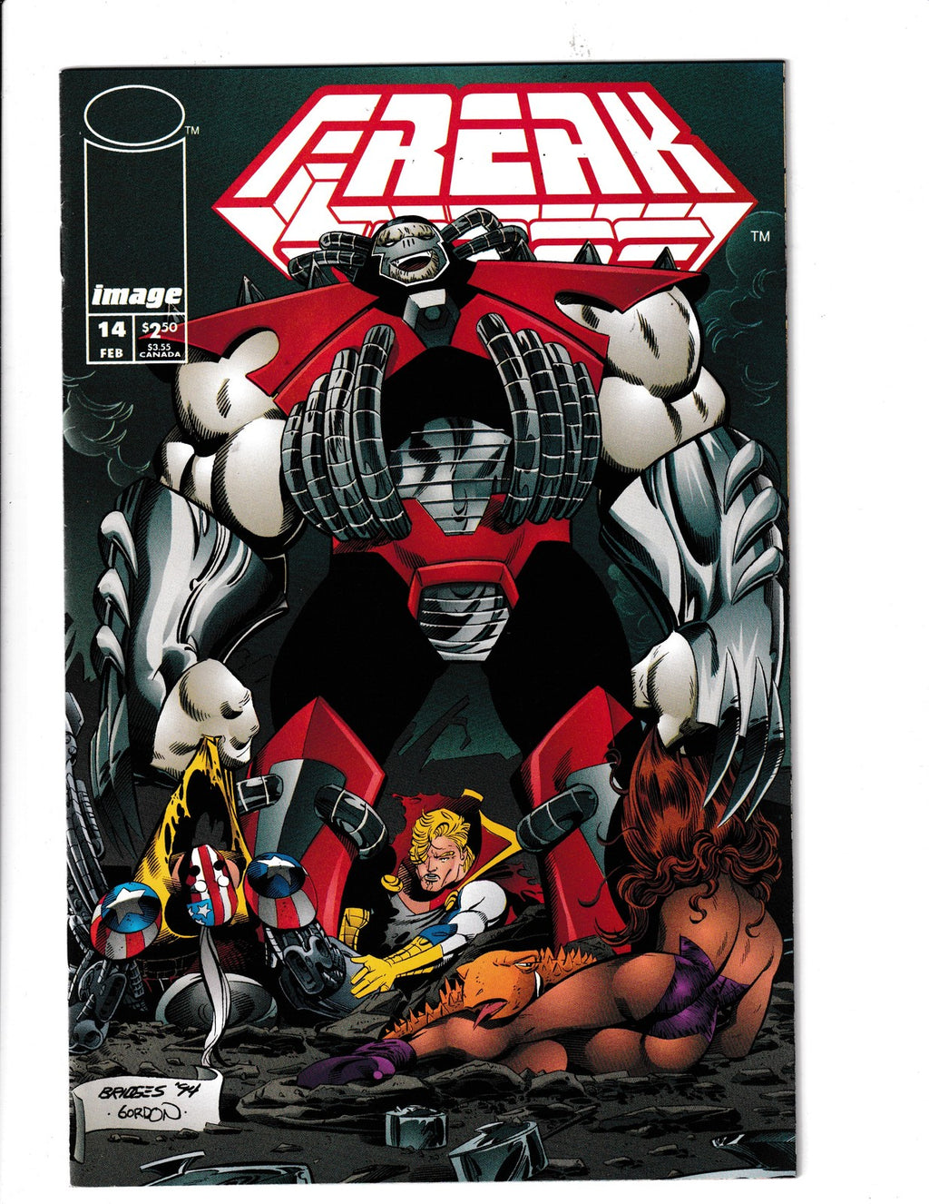 Freak Force #14 (1995) Image Comics SKU:3117