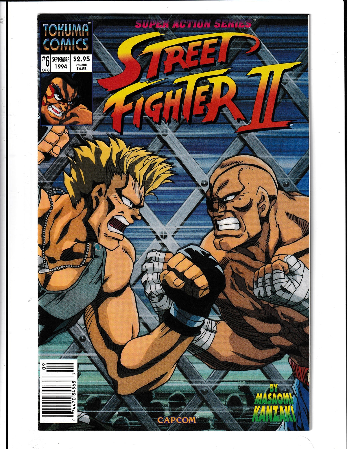 Street Fighter II #6 (1994) Masaomi Kanzaki Tokuma Comics