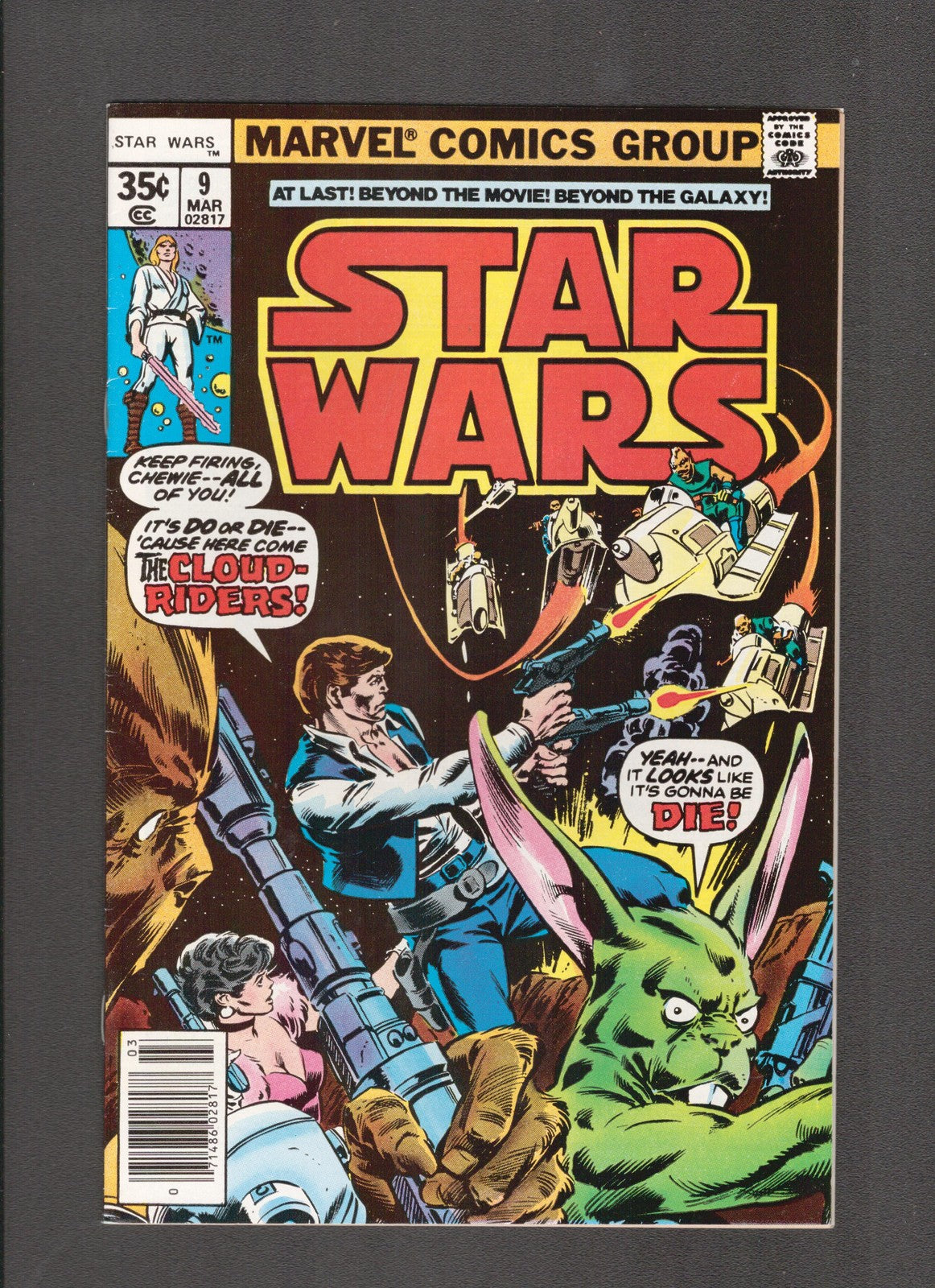 Star Wars #9 (1978) Chaykin DeZuniga Newsstand Marvel Comics