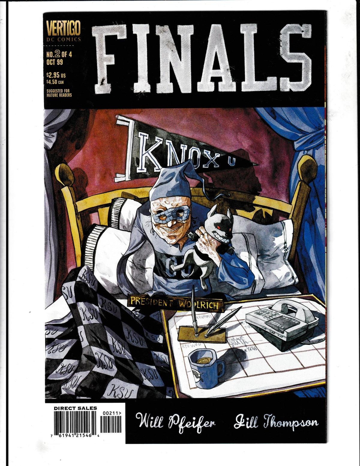 Finals #2 (1999) Vertigo Comics