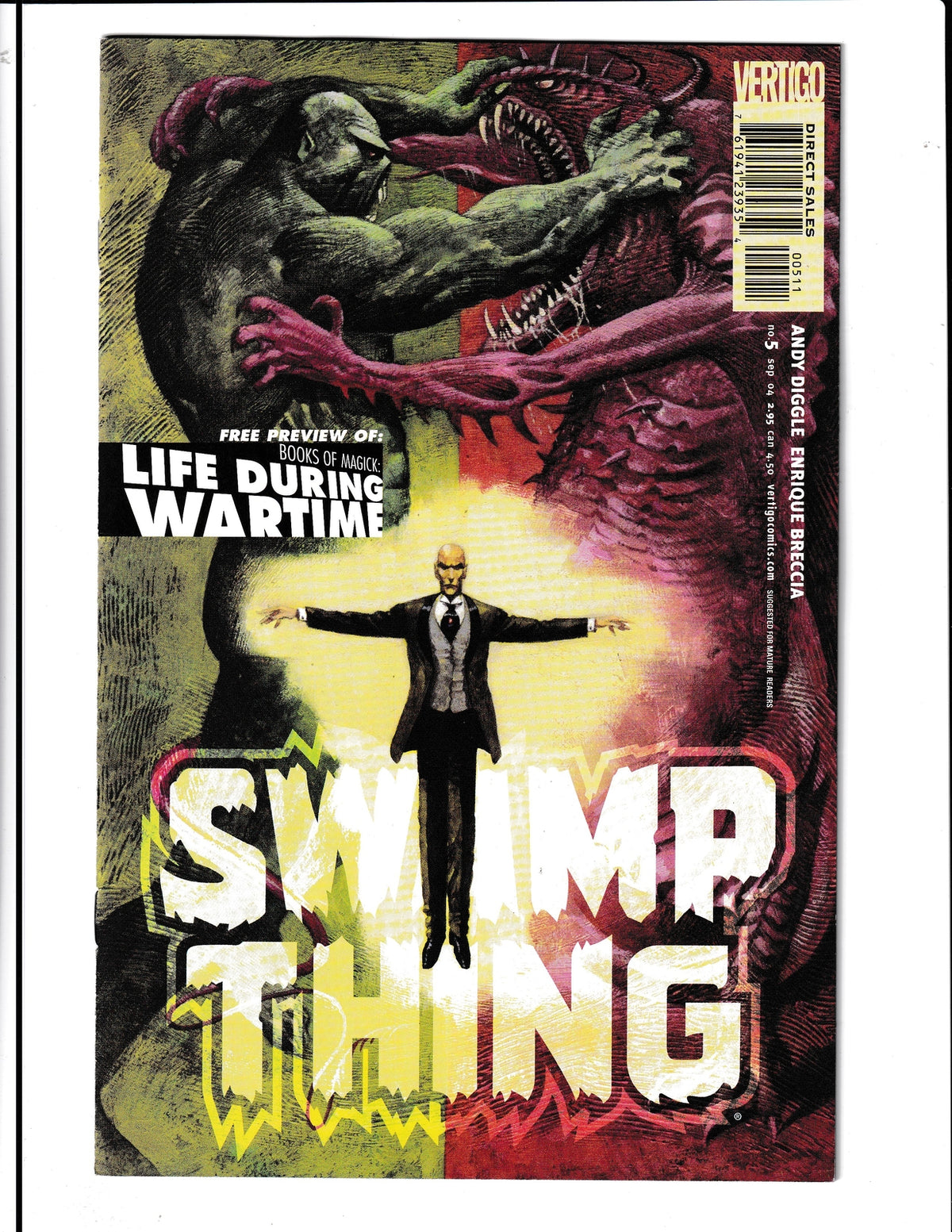 Swamp Thing #5 (2004)  Comics