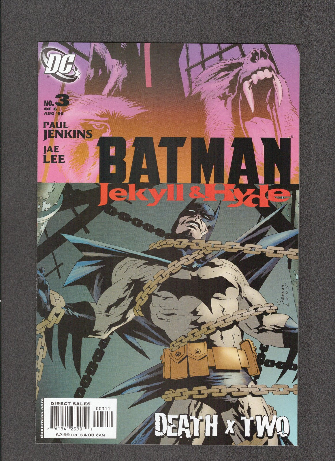 Batman: Jekyll & Hyde #3 (2005) Jae Lee -Mike Carlin DC Comics