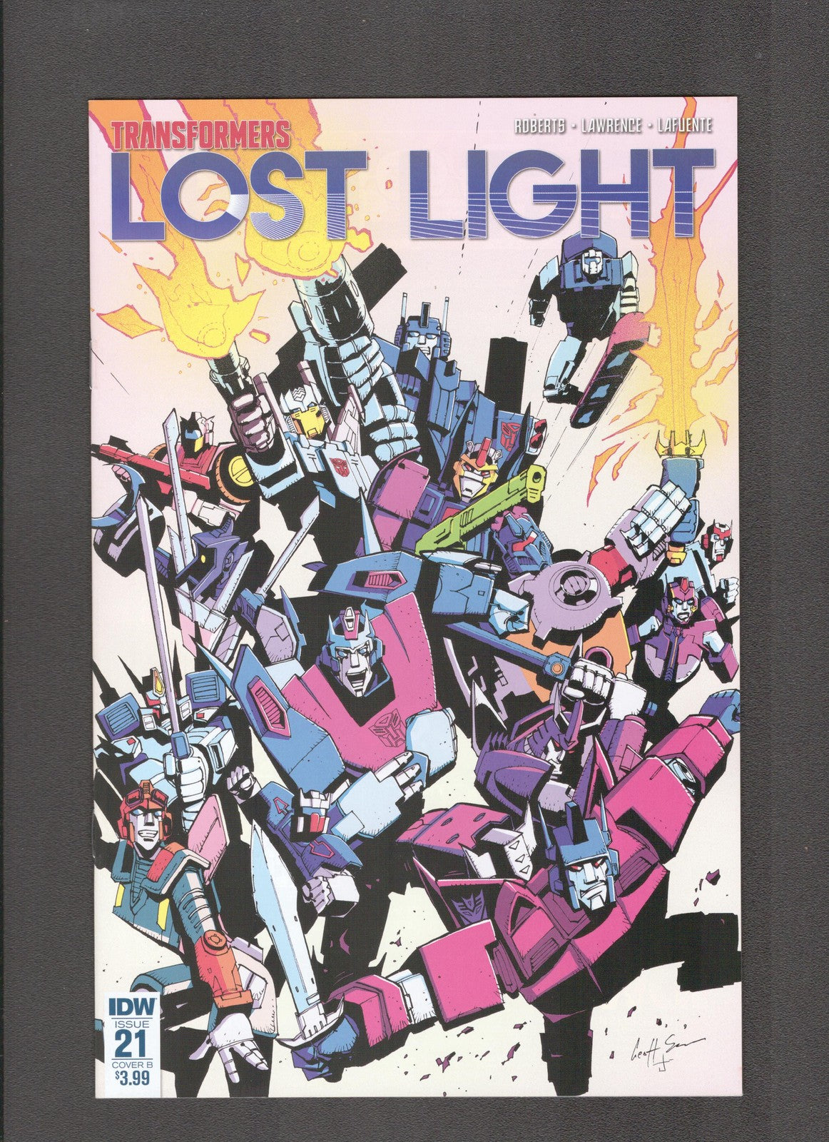 Transformers: Lost Light #21b (2018) Geoff Sr. IDW Comics