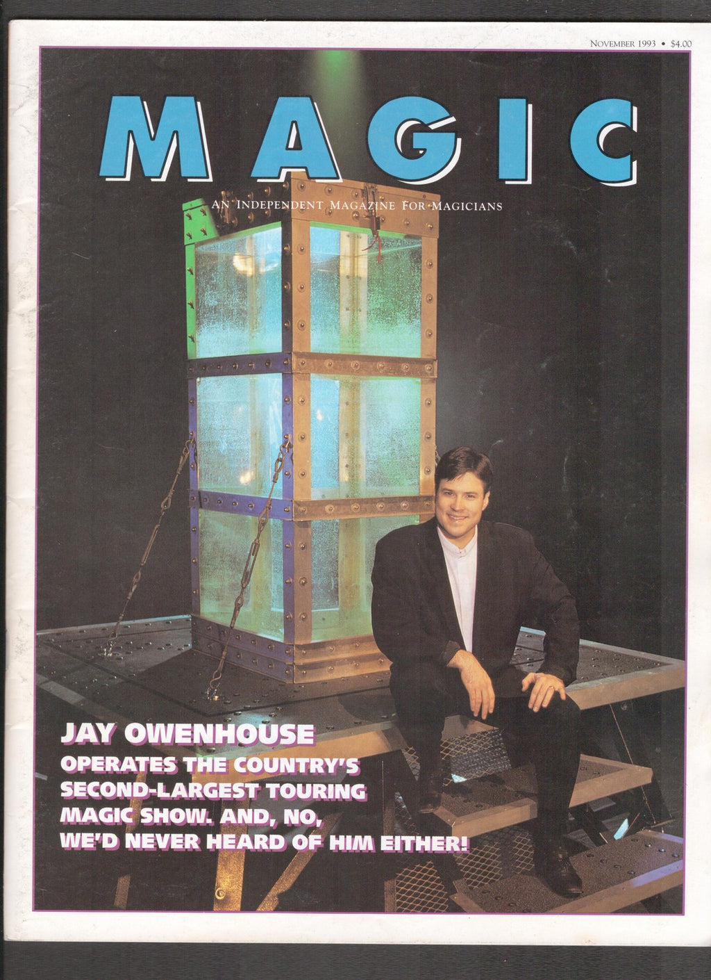Magic Magazine #3 (1993) Jay Owenhouse Magic Comics