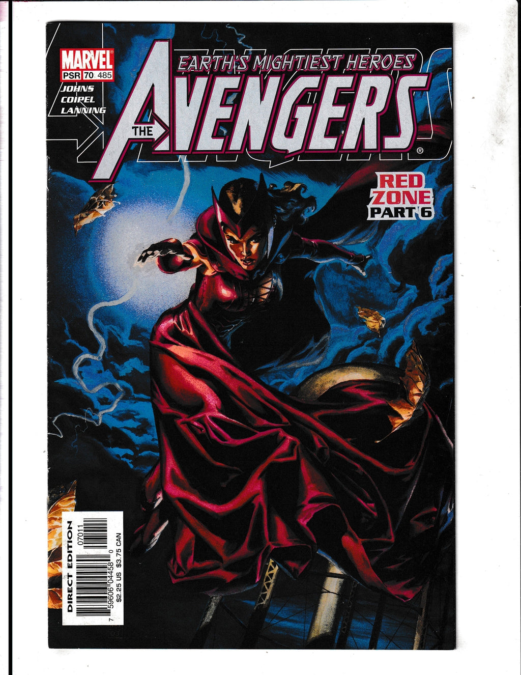 Avengers #70 (2003) Red Zone Pt. 6 Marvel Comics