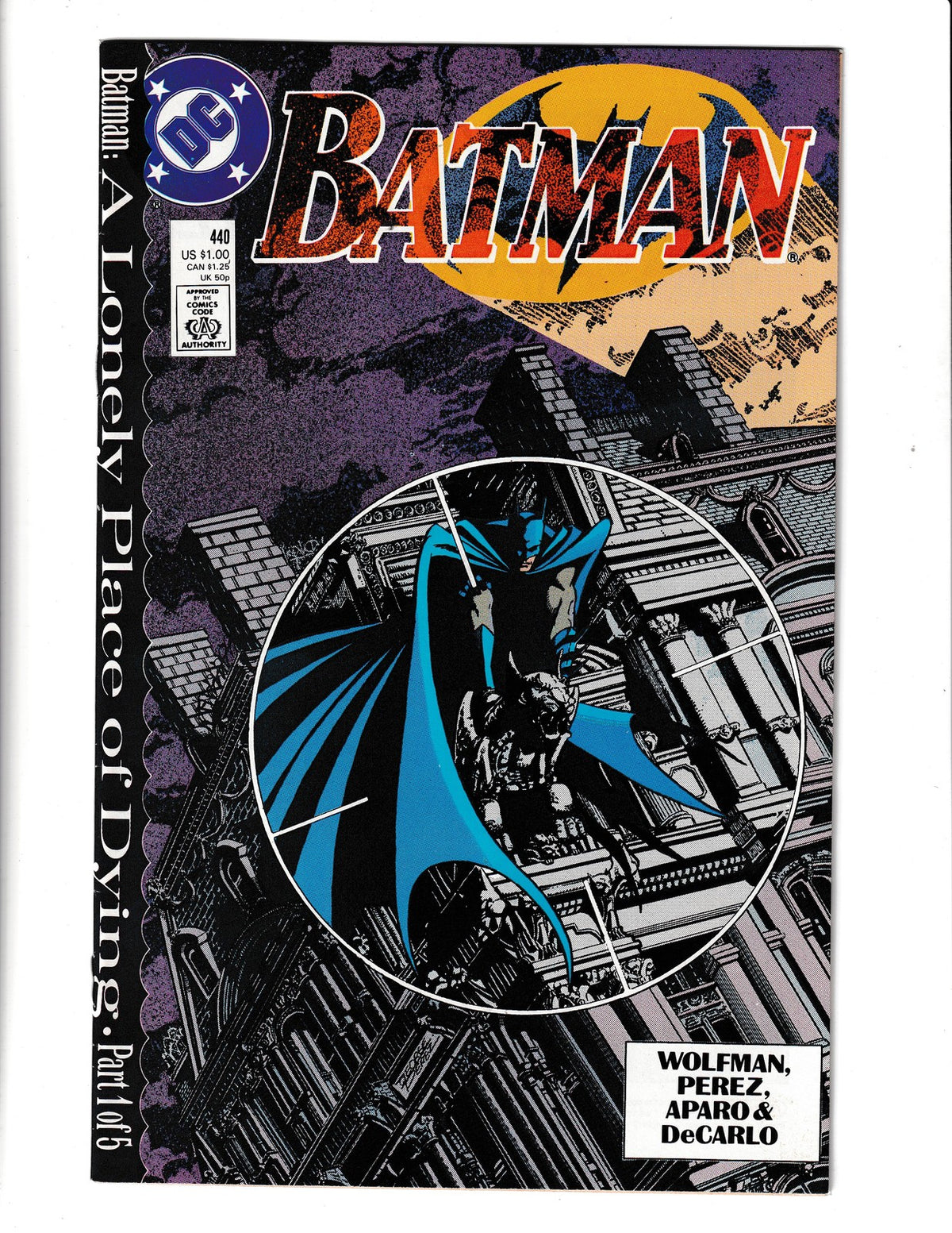 Batman #440 (1989) Higher Grade DC Comics