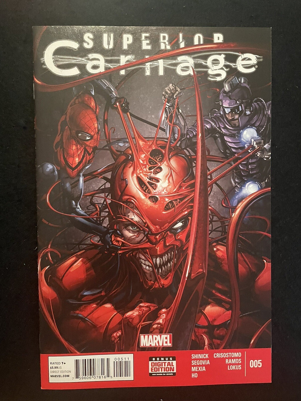 Superior Carnage 1-5 (2013) VF/NM Complete Series Clayton Crain Spider-Man/Venom