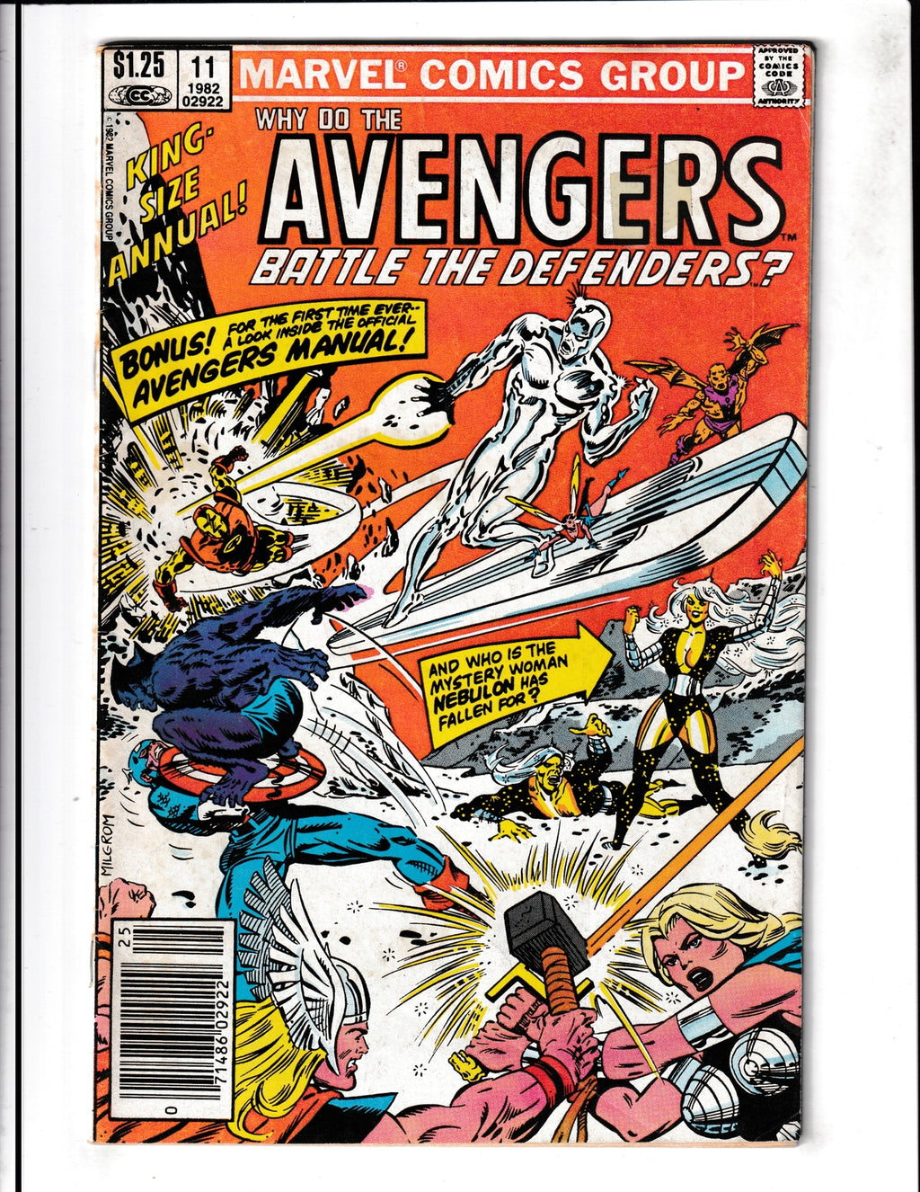 Avengers Annual #11 (1982) Marvel Comics SKU:1589