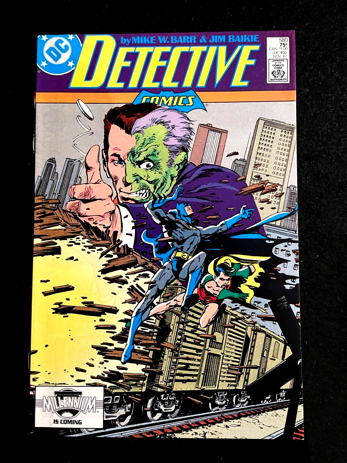 Detective Comics 580-581 (1987) Part 1 and 2 of Two-Face Story