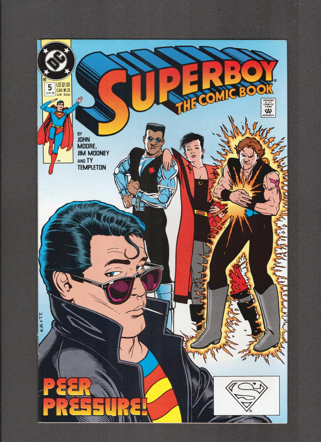 Superboy #5 (1990) John Moore DC Comics