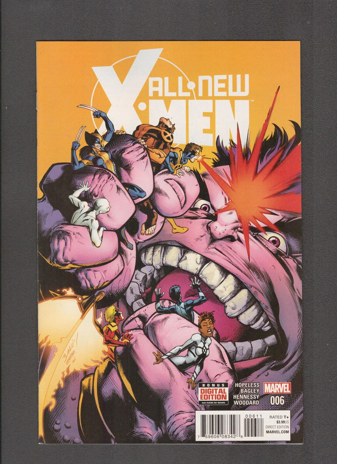 All-New X-Men #6 (2016) Mark Bagley Marvel Comics