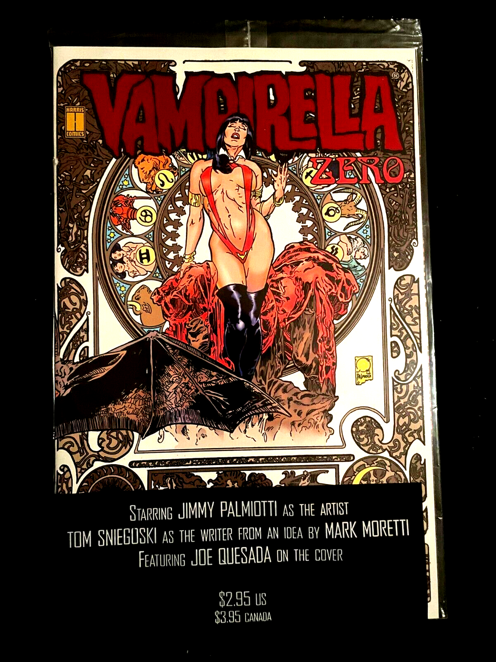 Vampirella Zero #0 Red Foil Edition  1994 HIGH GRADE  Still Bagged