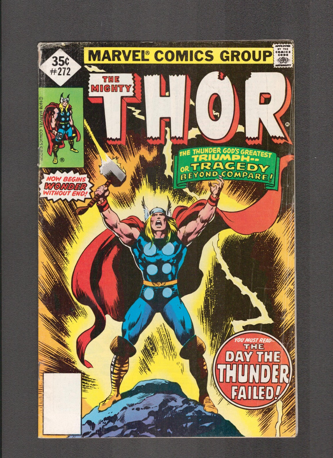 Thor #272 (1978) John Buscema, Rosen, Thomas Marvel Comics