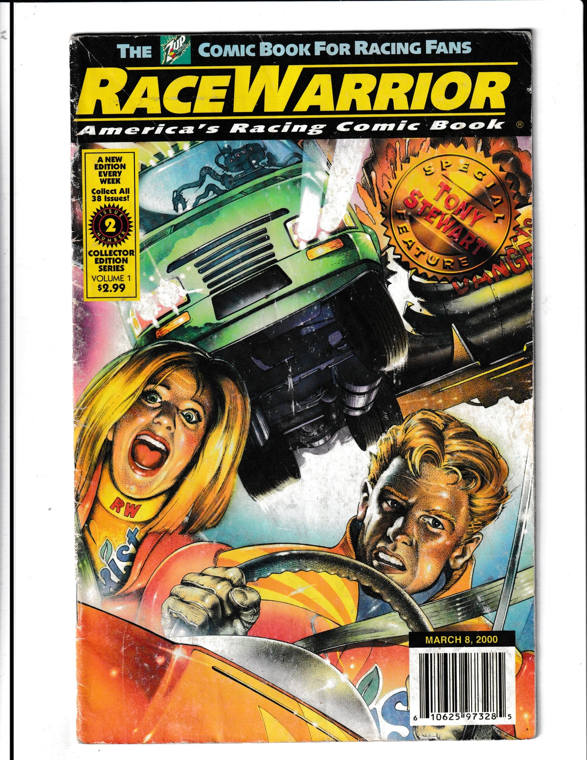 Race Warrior #2 (2000) Dollar Bin Custom of America Comics